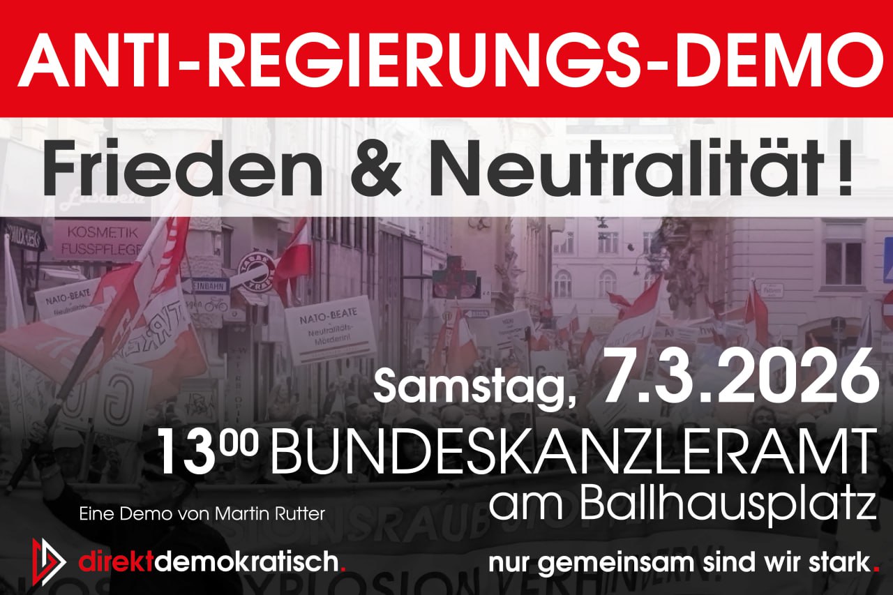Anti-Regierungs-Demo 7. März 2026